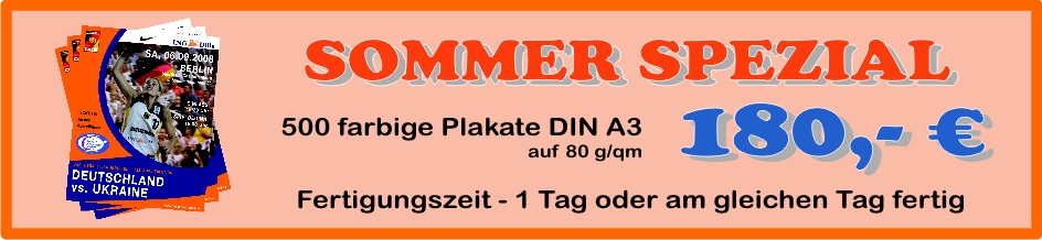 Monatsflyer Sommer Spezial 2008