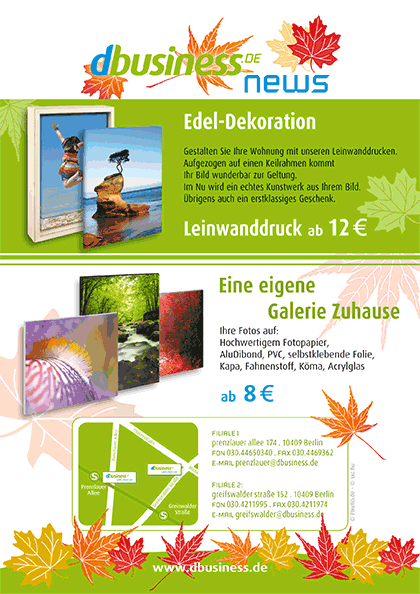 Monatsflyer Oktober 2012